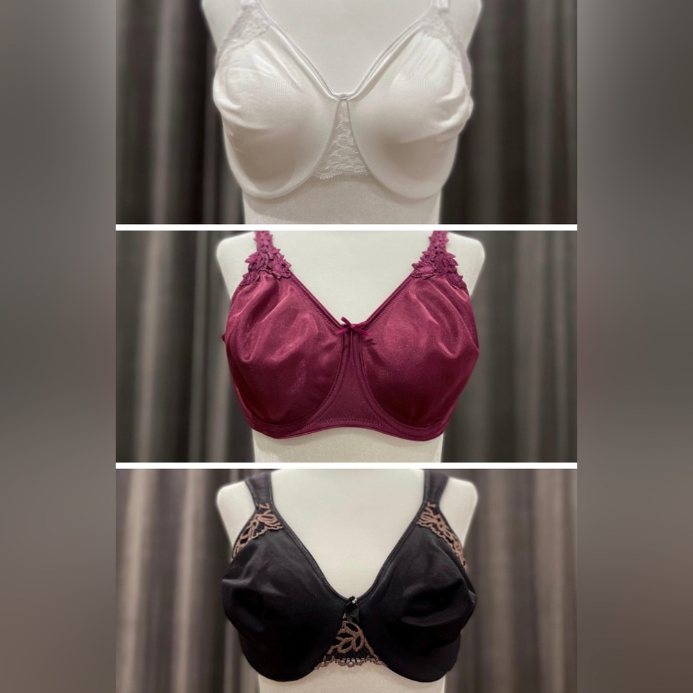 36D bra bundle satin seamless full coverage minimizer bra lot
